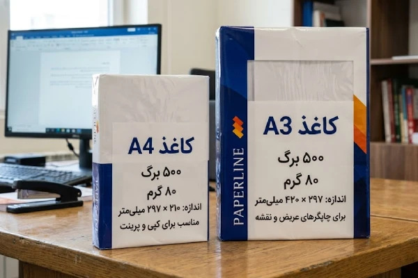 کاربردهای A4 در محیطهای اداری و آموزشی